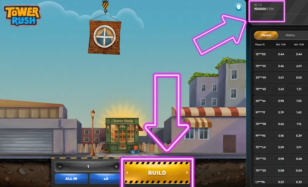 Start of the demo round