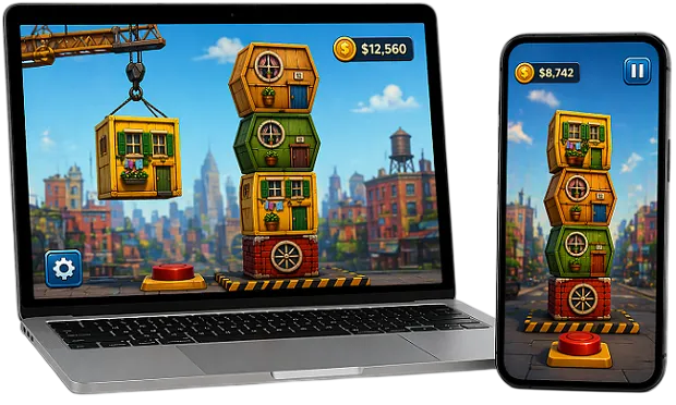 Tower Rush mobile or desktop